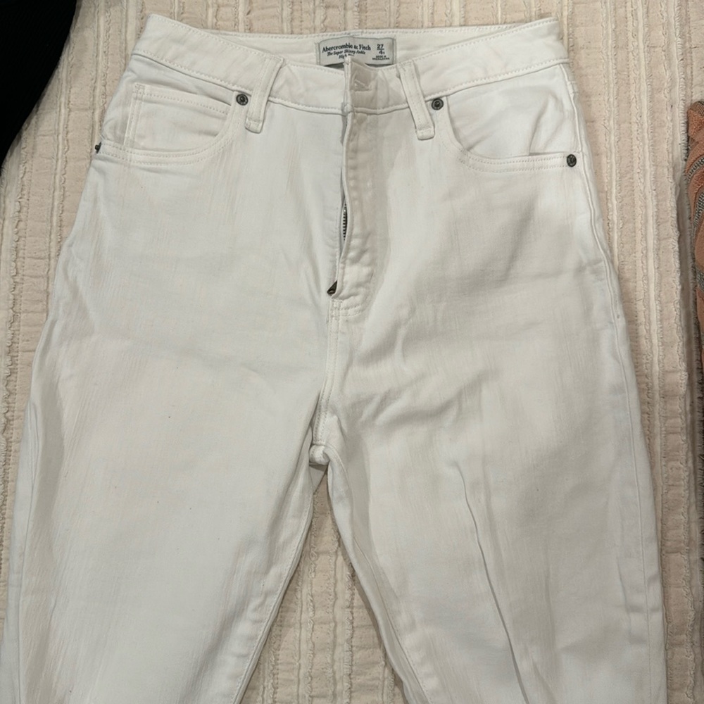 Super skinny ankle high-rise jean